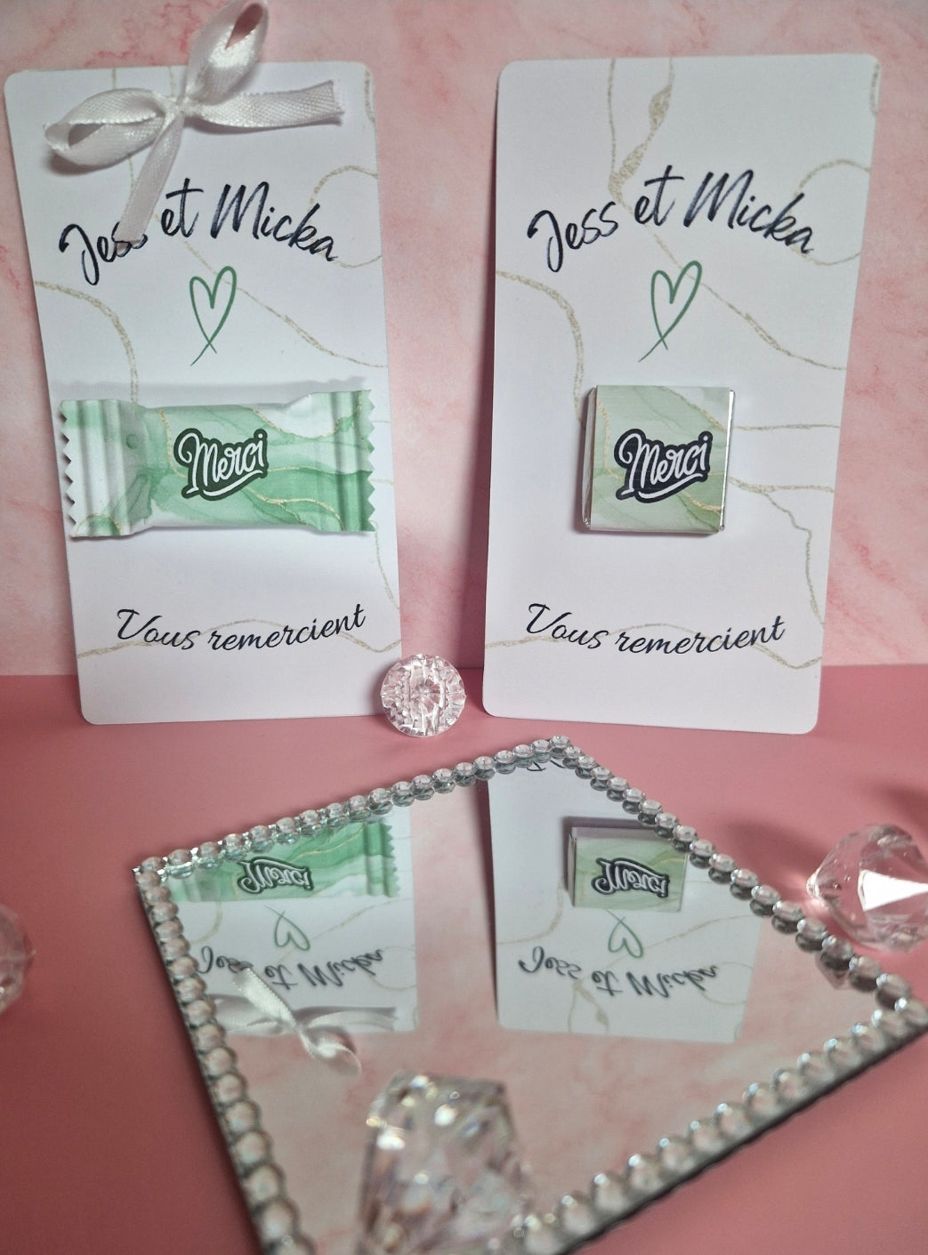 Carte en Chocolat Personnalisée